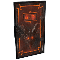 Molten Visage Armored Door