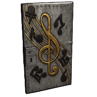 Musical Notes Door