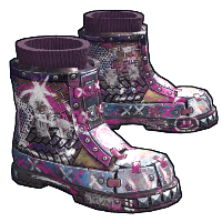 Apocalyptic Knight Boots