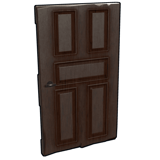 Manufactured Wooden Door