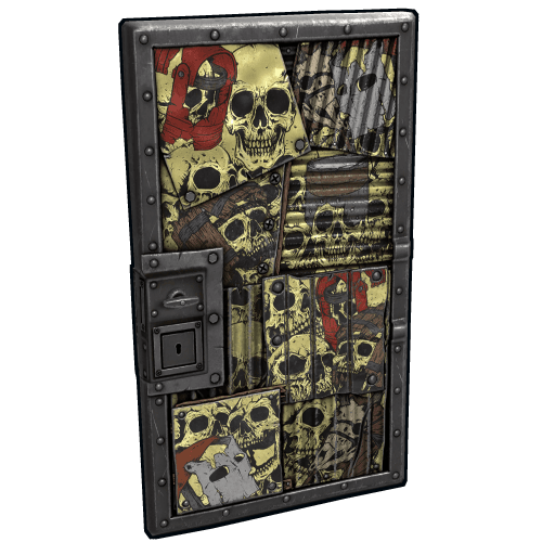 Dead Souls Metal Door