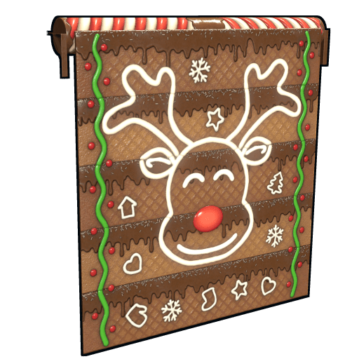 Tasty Christmas Garage Door