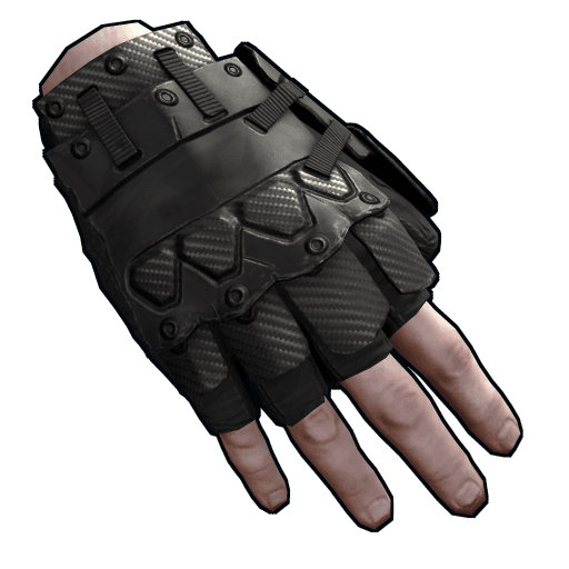 Blackout Roadsign Gloves